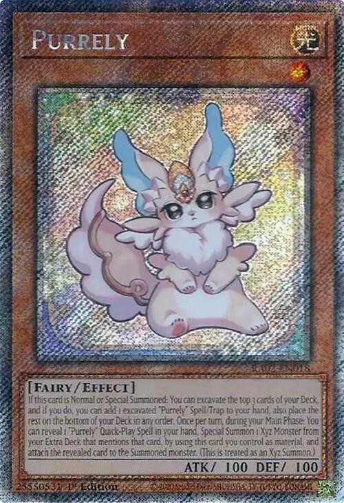 Purrely (Platinum Secret Rare) - 25th Anniversary Rarity