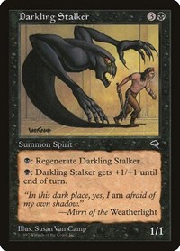Darkling Stalker - Tempest - Magic: The Gathering card