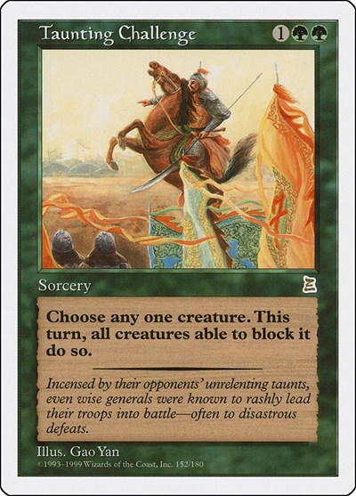 Taunting Challenge
