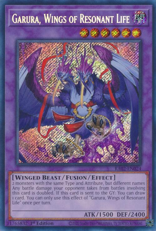 Garura, Wings of Resonant Life (Secret Rare) - 25th Anniversary