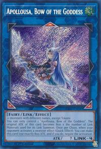 Apollousa, Bow of the Goddess (Alternate Art) (Secret Rare)