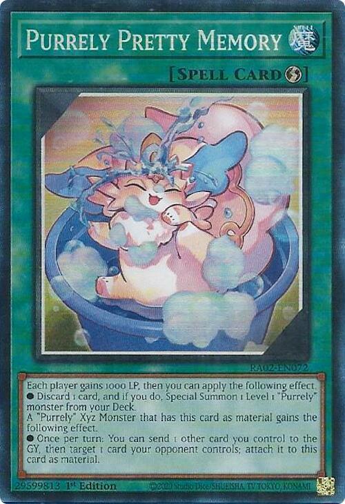 Purrely Pretty Memory (PCR) - 25th Anniversary Rarity Collection