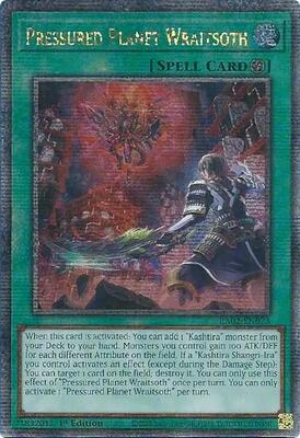 Pressured Planet Wraitsoth (Quarter Century Secret Rare Pressured Planet Wraitsoth (Quarter Century Secret Rare