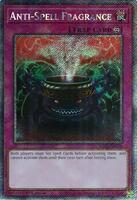 yugioh new card smell cologne YU-GI-OH! - Princess (NUMH-EN050) - Number Hunters - 1st Edition Anti-Spell Fragrance (Platinum Secret Rare)