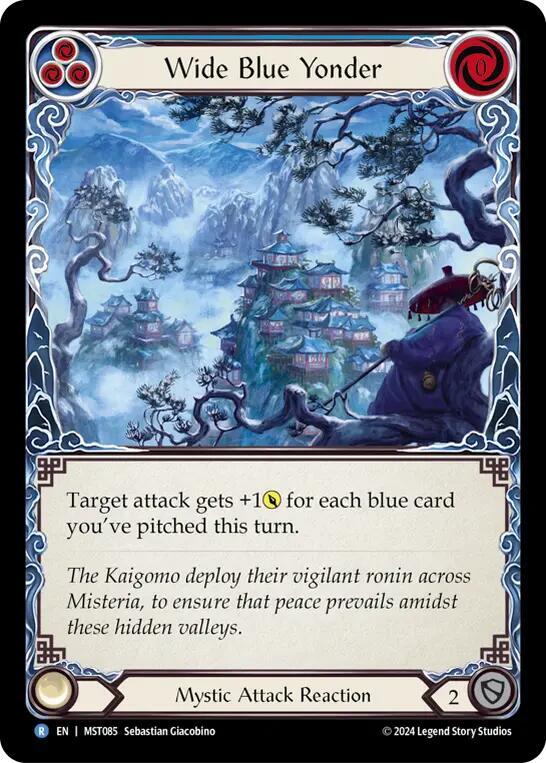 Wide Blue Yonder - Part the Mistveil - Flesh and Blood TCG