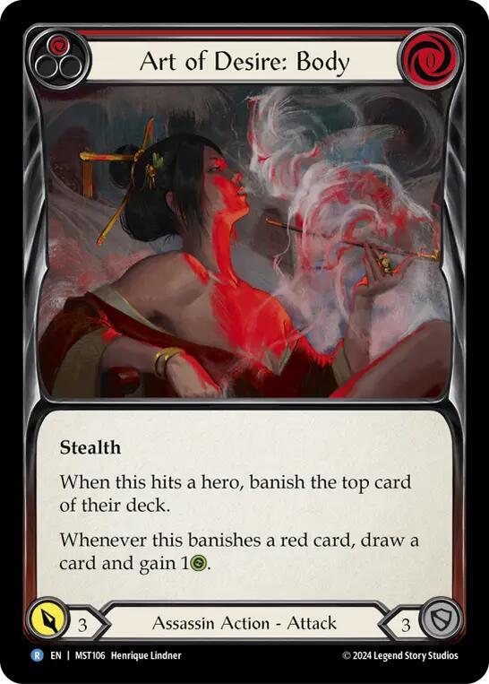 Art of Desire: Body - Part the Mistveil - Flesh and Blood TCG