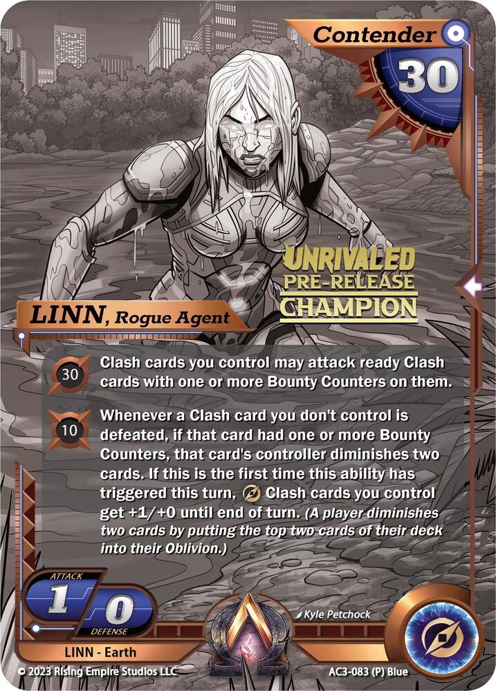 LINN, Rogue Agent (Pre-Release Champion)