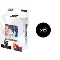 Dengeki Bunko Weiss Side Trial Deck Display