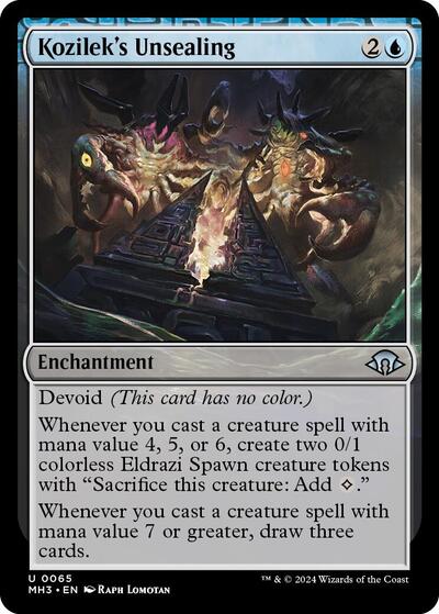 Kozileks Unsealing