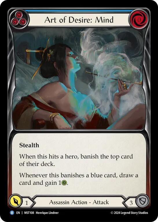 Art of Desire: Mind - Part the Mistveil - Flesh and Blood TCG