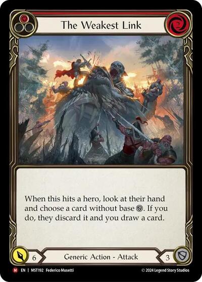 The Weakest Link Part the Mistveil card price