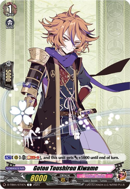Gotou Toushirou Kiwame