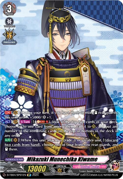 Mikazuki Munechika Kiwame (SP)