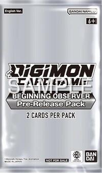 Beginning Observer Pre-Release Pack