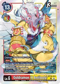 Goldramon (X Antibody) (Beginning Observer Pre-Release Cards)