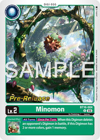 Minomon (Beginning Observer Pre-Release Cards)