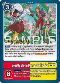 Beastly Storm Dance of Affection