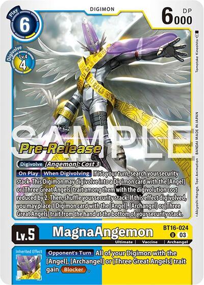 MagnaAngemon card