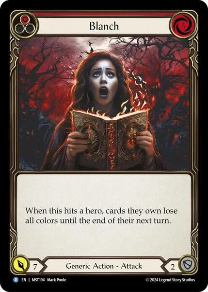 Flesh and Blood Blanch rainbow foil 2枚 Flesh and Blood Blanch