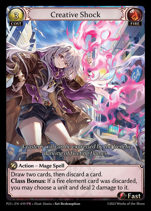グランドアーカイブ - PTM season promo *5 Creative Shock - Promotional Cards - Grand Archive TCG - TCGplayer.com