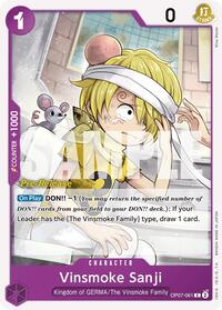 Vinsmoke Sanji (500 Years in the Future Pre-Release Cards)