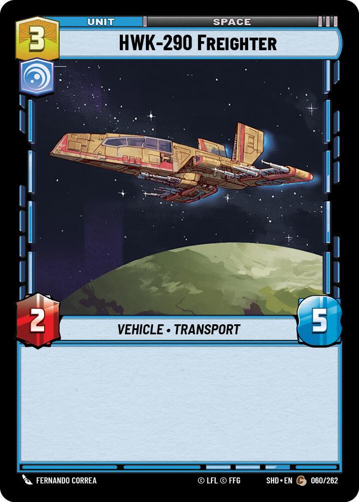 X-WING HWK-290 - ENG - Usato - Star Wars Action Figure Miniatures Game