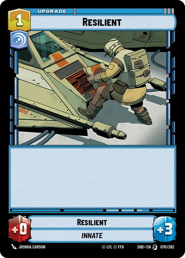 Resilient 070/262 card