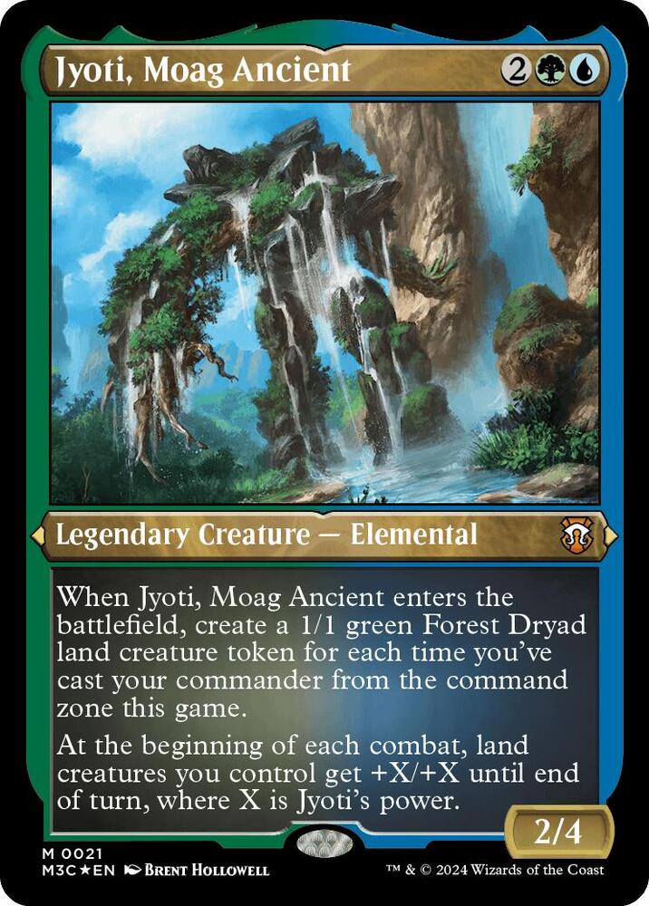 Jyoti, Moag Ancient (Foil Etched) - Commander: Modern Horizons 3