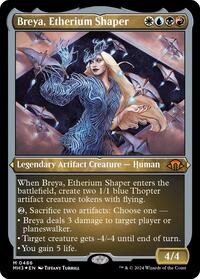 Breya, Etherium Shaper (Foil Etched) - Modern Horizons 3 - Magic: The Gathering card