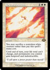 Flare of Fortitude (Retro Frame) (Foil)