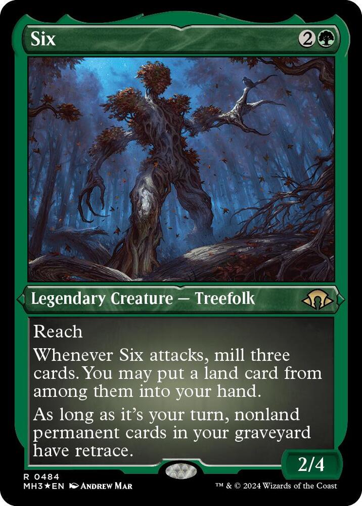 Six (Foil Etched) - Modern Horizons 3 - Magic: The Gathering