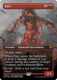 Fury (Borderless) (Textured Foil) (Foil)