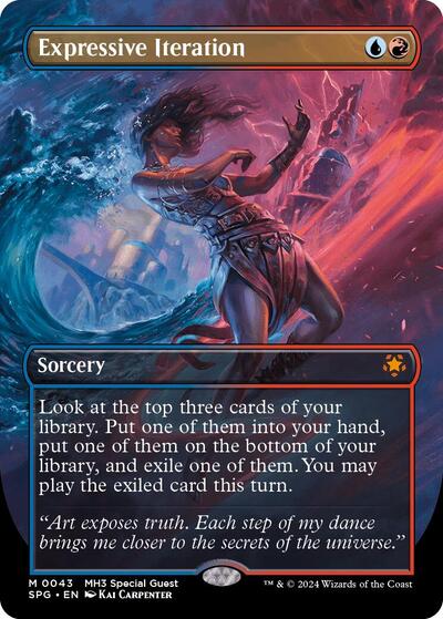 Expressive Iteration Borderless