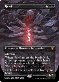Grief (Borderless) (Textured Foil) - Special Guests - Magic: The Gathering card
