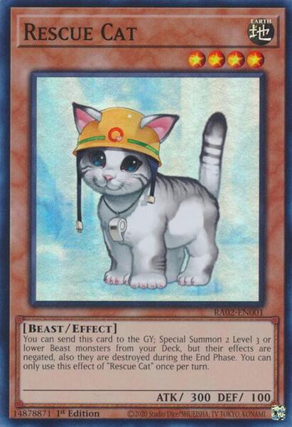 Rescue Ratオーダー Rescue Cat - 25th Anniversary Rarity Collection II - YuGiOh