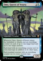 Omo, Queen of Vesuva (Extended Art) - Commander: Modern Horizons 3