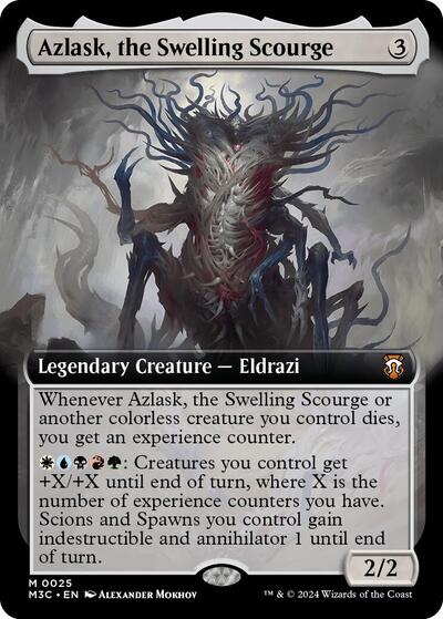 Azlask, the Swelling Scourge (Extended Art)