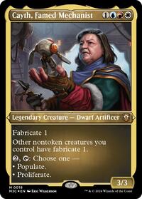 Cayth, Famed Mechanist (Foil Etched)