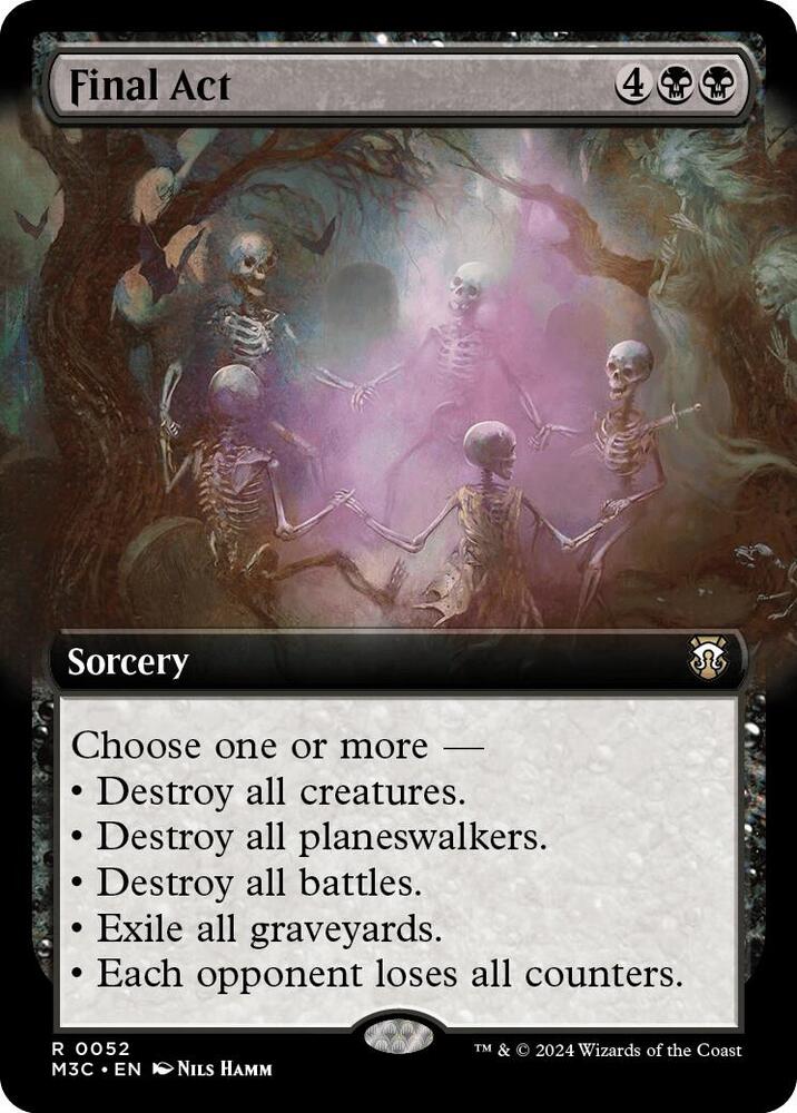Final Act (Extended Art) (Ripple Foil) - Commander: Modern