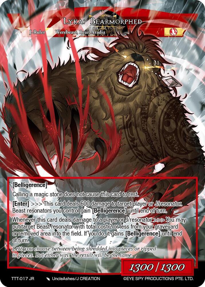 Lyka: Bearmorphed