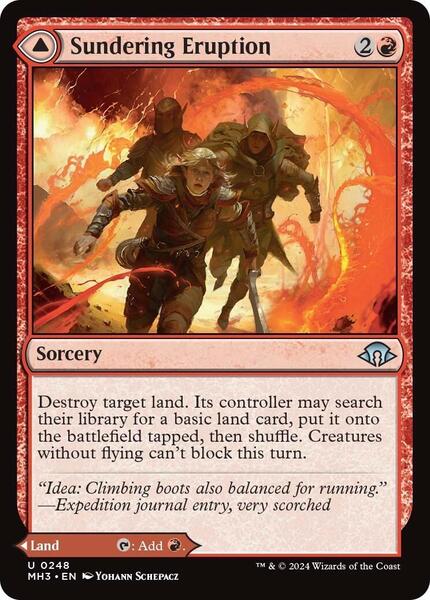 Sundering Eruption - Modern Horizons 3 - Magic: The Gathering