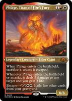 【MTG】火の怒りのタイタン、フレイム・タイタン (MH3) Foil/拡張 日)火の怒りのタイタン、フレージ / Phlage, Titan of Fire's