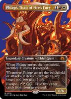 Phlage, Titan of Fire's Fury (Borderless) - Modern Horizons
