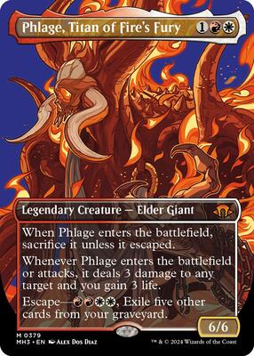 MTG 火の怒りのタイタン、フレージ FOIL 英語版 ボーダーレス ミントモール / MINT GAMES MTG(東日本橋) / 【MH3】【JPN