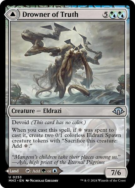 Drowner of Truth - Modern Horizons 3 - Magic: The Gathering - TCGplayer.com Drowner of Truth - Modern Horizons 3 - Magic: The Gathering - TCGplayer.com
