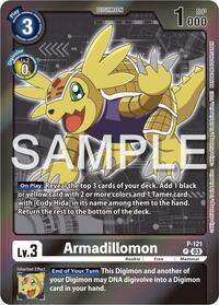 Armadillomon - P-121 (Digimon Adventure Box 2024)