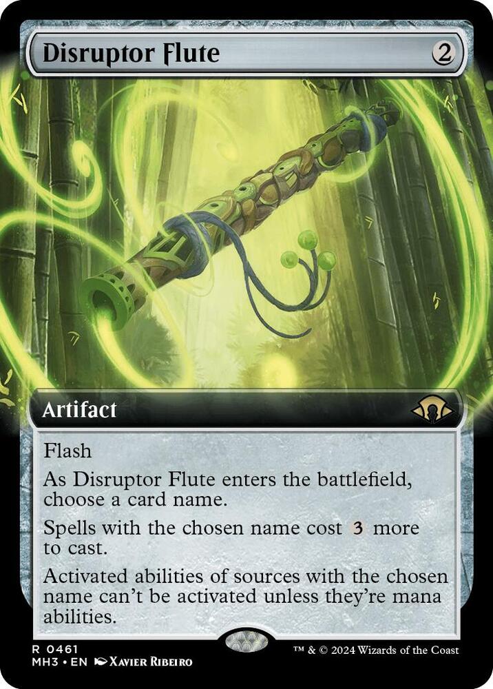 Disruptor Flute (Extended Art) - Modern Horizons 3 - Magic: The