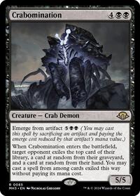 Crabomination - Modern Horizons 3 - Magic: The Gathering card