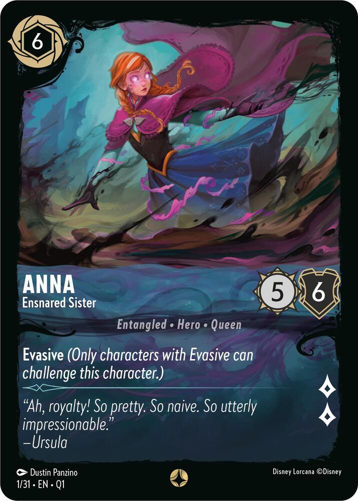 Anna - Ensnared Sister - Illumineer's Quest: Deep Trouble - Disney