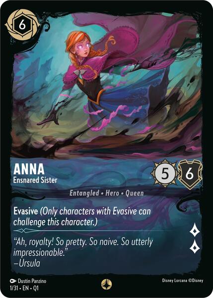 ポケモンカードゲーム Anna D Anna - Ensnared Sister - Illumineer's Quest: Deep Trouble - Disney